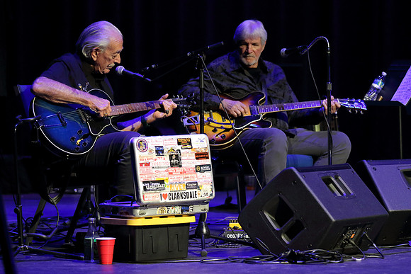 Charlie Musselwhite & Travis Wammack at Shoals Theater July 28, 2023